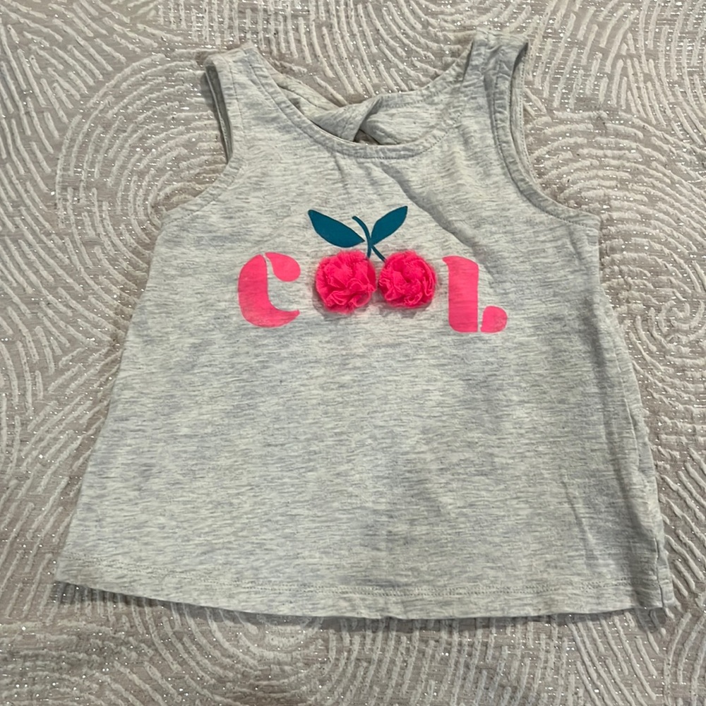 Baby Gap toddler girl 4T COOL tank top shirt